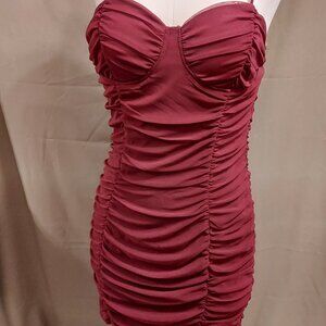 Shinestar Red Dress Women's XL NWT